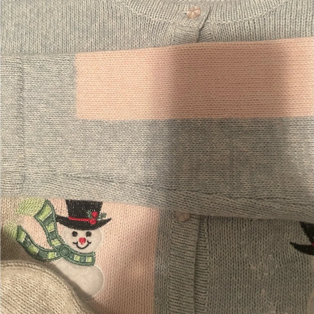 Star Blue Originals Studio snowman sweater. Brand New. Size L - Picture 9 of 10